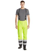 Wasserdichte Helly Hansen Potsdam Herren Arbeits-Hose Latzhose mit HellyTech abnehmbares Rückenteil 71475_369 Neon-Gelb