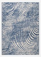 Carpet with a picturesque pattern, living room rug, home accessory, decorative rug 945822 Blue