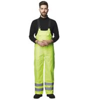 Wasserdichte Helly Hansen Alta Shelter Herren Arbeits-Hose Latzhose mit HellyTech ISO zertifiziert 71570_360 Neon-Gelb