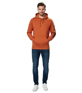 Helly Hansen Logo Herren Hoodie Baumwoll-Pullover mit Kapuze 300 g/m² Sweat-Pullover 79264_290 Orange