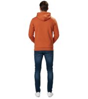 Helly Hansen Logo Herren Hoodie Baumwoll-Pullover mit Kapuze 300 g/m² Sweat-Pullover 79264_290 Orange