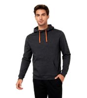 Helly Hansen Logo Herren Hoodie Baumwoll-Pullover mit Kapuze 300 g/m² Sweat-Pullover 79264_991 Schwarz