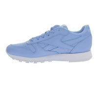 zeitlose Reebok Classic Leather Damen Turnschuhe Kinder City-Sneaker mit Echtleder EF3036 Hellblau