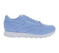 zeitlose Reebok Classic Leather Damen Turnschuhe Kinder City-Sneaker mit Echtleder EF3036 Hellblau