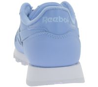 zeitlose Reebok Classic Leather Damen Turnschuhe Kinder City-Sneaker mit Echtleder EF3036 Hellblau