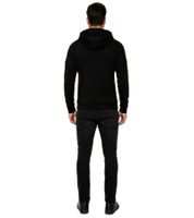 Pull à capuche en maille épaisse pour homme, modèle 13290, couleur Noir