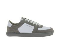 sportliche GROUNDIES Barfußschuhe Hamptons 2.0 Herren Low-Top Echtleder Sneaker mit TrueSense Sohle Schnür-Schuhe GND-210256 Braun, Grau oder Weiß