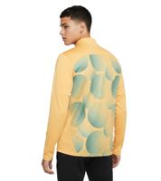 offizielles PUMA Manchester City Herren Pre-Match Trikot 1/4 Zip Top nachhaltiges Premier League Fußball-Shirt 701231065 004 Gelb/Blau