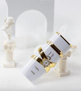 Lattafa Yara Moi Damen Eau de Parfum blumig-holziger Körper-Duft Parfüm 100ml Weiß