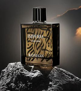 Rayhaan Imperia Herren Eau de Parfum frisch-aromatisch-holziger Körper-Duft mit leichter Würze Parfüm 100ml Schwarz