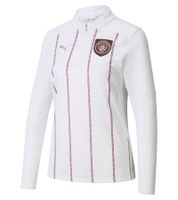 Offizielle PUMA Manchester City Damen Trikot Langarm oder Kurzarm nachhaltiges Premier League Fußball-Shirt T-Shirt Longsleeve in Weiß, Orange, Blau, Rot, Grau oder Braun