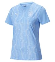 Offizielle PUMA Manchester City Damen Trikot Langarm oder Kurzarm nachhaltiges Premier League Fußball-Shirt T-Shirt Longsleeve in Weiß, Orange, Blau, Rot, Grau oder Braun