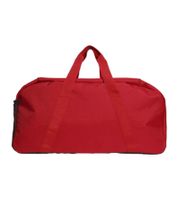 Praktische adidas Tiro L Duffle M Sport-Tasche nachhaltige Fußball-Tasche mit Hartschalenfach Fitnesstasche 39,5L IB8658 Rot/Schwarz
