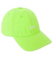 leuchtende ZWILLINGSHERZ OMG Classic Base-Cap mit OMG-Stickerei Baumwoll-Cap justierbare Cappy Schirm-Mütze 4603M K258210 Neon-Grün