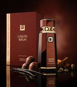 French Avenue Liquid Brun Herren Eau de Parfum mit würzigen und holzigen Noten Körper-Duft Parfüm Braun