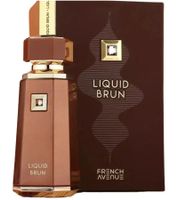 French Avenue Liquid Brun Herren Eau de Parfum mit würzigen und holzigen Noten Körper-Duft Parfüm Braun