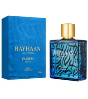 Rayhaan Pacific Herren Eau de Parfum würzig-aquatischer Körper-Duft Parfüm 100ml Blau