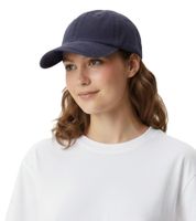 zeitlose ZWILLINGSHERZ Classic Base-Cap in Veloursleder-Optik Cap justierbare Cappy Schirm-Mütze 4603M K5474 Navy-Blau