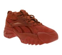 extravagante Reebok X Cardi B Club C V Sneaker Damen Echtleder Retro-Schuhe Street-Style GW6699 Rot