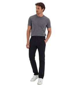 klassische BLEND BHTromp Herren Chinohose mit Reißverschluss Stoffhose 20703188ME-70155 Schwarz