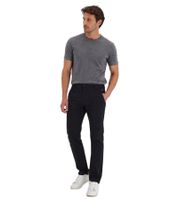 klassische BLEND BHTromp Herren Chinohose mit Reißverschluss Stoffhose 20703188ME-70155 Schwarz