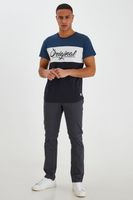 classique BLEND BHTromp homme pantalon chino avec fermeture zippée pantalon tissu 20703188ME-75111 Gris