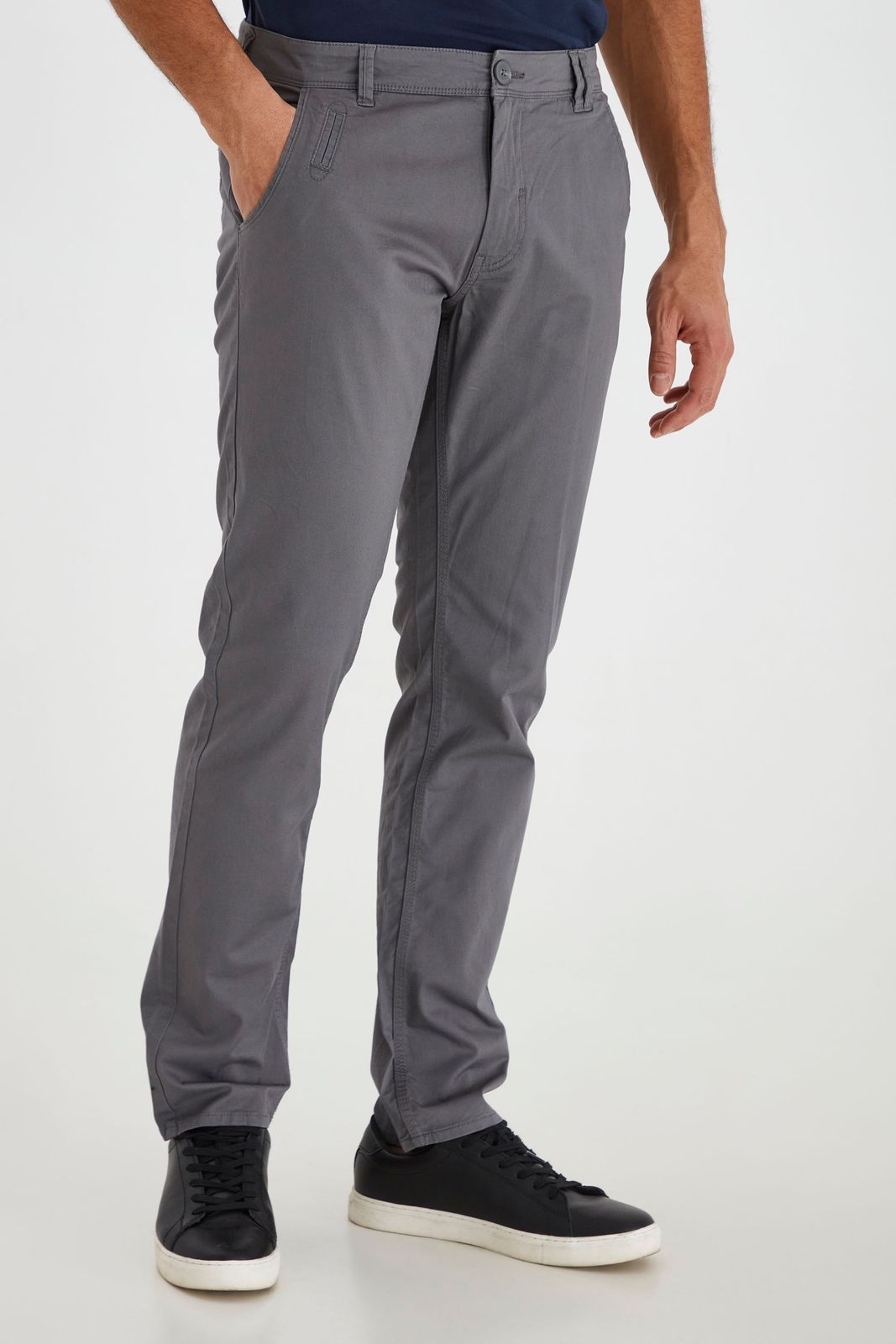 classico BLEND BHTromp uomo pantaloni chino con zip pantaloni in tessuto 20703188ME-70147 Grigio