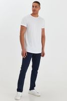 klassische BLEND BHTromp Herren Chinohose mit Reißverschluss Stoffhose 20703188ME-70230 Blau