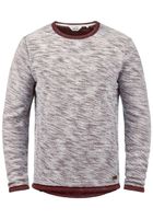classique SOLID SDFlocks homme sweatshirt avec col rond pull-over 21102722ME-985 Rouge
