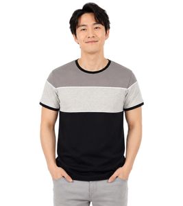 klassisches SOLID SDCody Herren T-Shirt mit Rundhals Shirt 21300032ME-9000 Schwarz