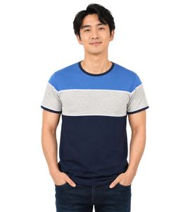 clásica SOLID SDCody hombre camiseta con cuello redondo camiseta hombre 21300032ME-1991 Azul