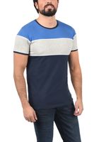 klassisches SOLID SDCody Herren T-Shirt mit Rundhals Shirt 21300032ME-1991 Blau