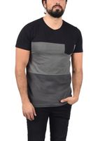 classica SOLID SDMingo uomo T-shirt con girocollo T-shirt uomo 21300044ME-9000 Nero