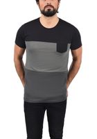 classica SOLID SDMingo uomo T-shirt con girocollo T-shirt uomo 21300044ME-9000 Nero