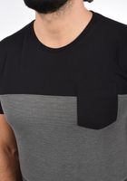 classica SOLID SDMingo uomo T-shirt con girocollo T-shirt uomo 21300044ME-9000 Nero