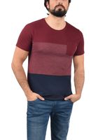 klassisches SOLID SDMingo Herren T-Shirt mit Rundhals Shirt 21300044ME-985 Rot