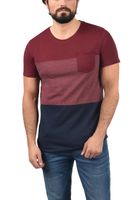 klassisches SOLID SDMingo Herren T-Shirt mit Rundhals Shirt 21300044ME-985 Rot
