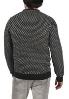 klassischer BLEND BHCalisto Herren Grobstrickpullover mit Rundhals Strickpullover 20711925ME-194007 Schwarz