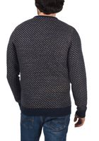 classique BLEND BHCalisto homme pull grosse maille avec col rond pull en maille 20711925ME-193923 Bleu