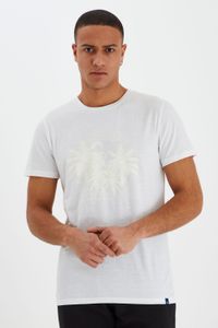 klassisches BLEND BHDavis Herren T-Shirt mit Rundhals Shirt 20712995ME-110601 Beige