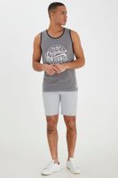 klassische BLEND BHAjo Herren Chino Shorts mit Reißverschluss Shorts 20712993ME-200274 Grau