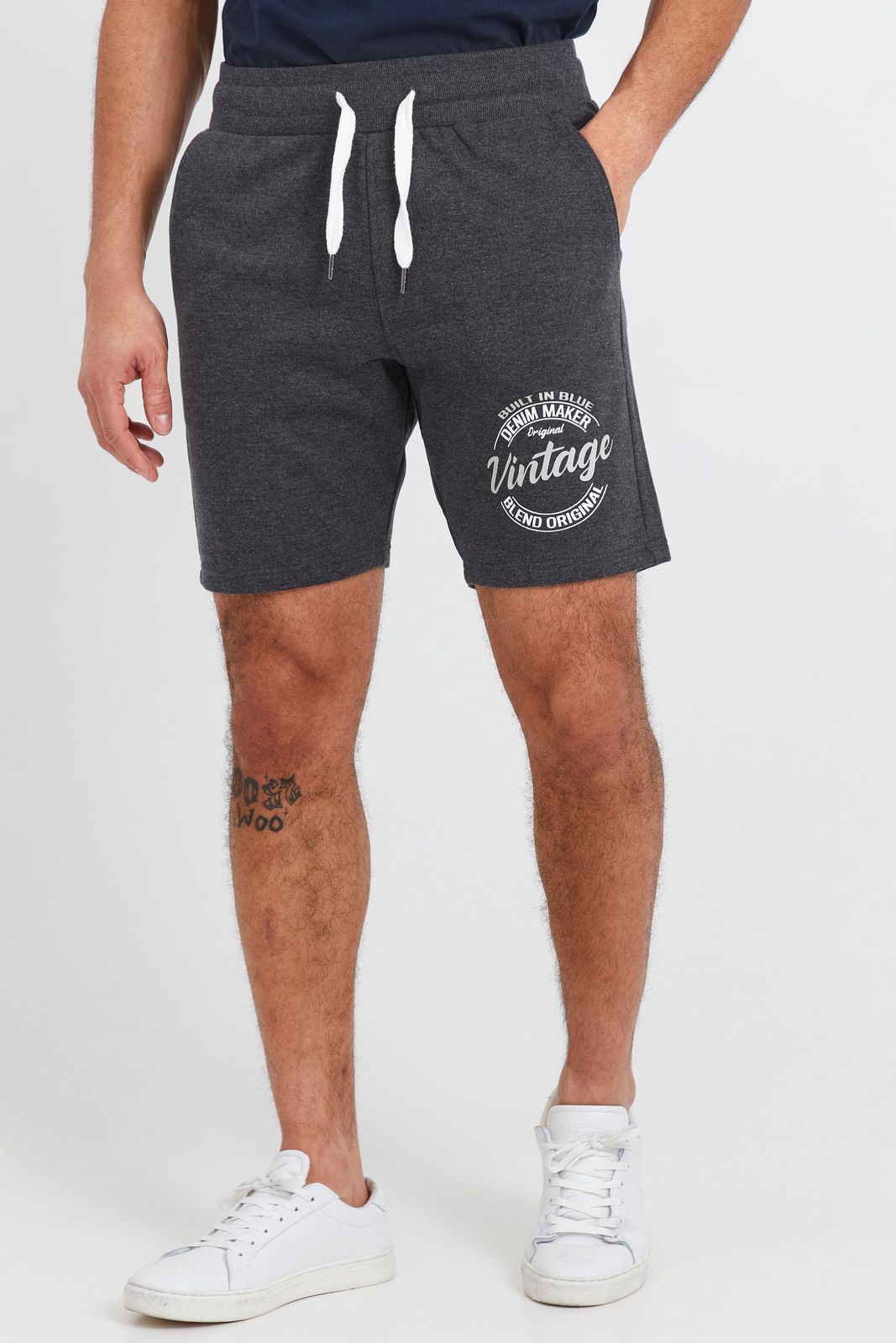 classico BLEND BHTorben uomo short felpa con coulisse shorts 20713141ME-200278 Grigio