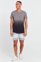 klassische SOLID SDMekir Herren Sweatshorts mit Kordelzug Shorts 21300637ME-184005 Grau