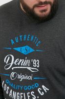 klassisches BLEND BHDopper BT Herren Longsleeve mit Rundhals Langarm-Shirt 20713446ME-200278 Grau