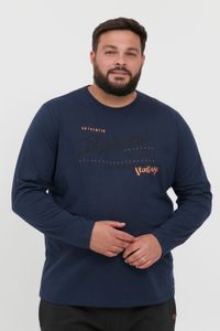 classica BLEND BHDopper BT uomo maglia a maniche lunghe con girocollo maglia uomo a maniche lunghe 20713446ME-194025 Blu