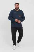 classica BLEND BHDopper BT uomo maglia a maniche lunghe con girocollo maglia uomo a maniche lunghe 20713446ME-194025 Blu