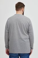 klassisches BLEND BHDopper BT Herren Longsleeve mit Rundhals Langarm-Shirt 20713446ME-200274 Grau