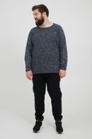 klassischer BLEND BHDan BT Herren Feinstrickpullover mit Rundhals Strickpullover 20713439ME-194024 Blau