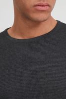 classico BLEND BHPullover uomo maglione in maglia grossa con girocollo maglione in maglia 20712645-200278 Grigio