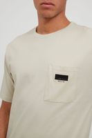 classica SOLID SDVicente uomo T-shirt con girocollo T-shirt uomo 21106125-130401 Beige